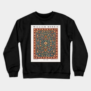 William Morris Exhibition Design Holland Park Carpet Pattern Crewneck Sweatshirt